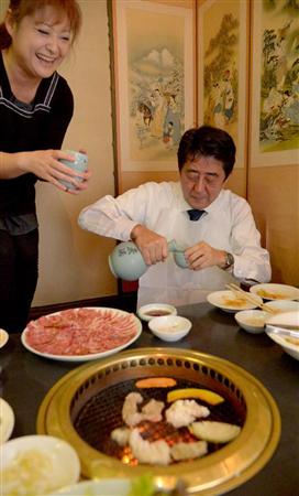 パク・クネ大統領にキムチ大盛り告白！？  安倍首相「韓国料理をよく食べています」 ajia netouyo international politics 